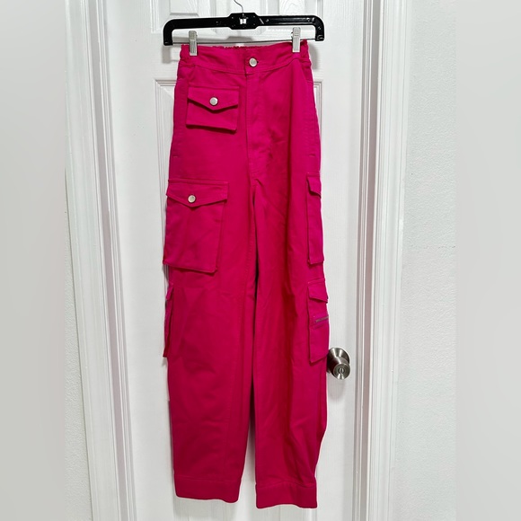 EB Denim X Revolve Cargos in Pink Peacock - Picture 5 of 11
